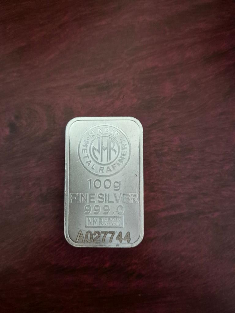 0.999 zilverbaar 100 gram Nadir, Ophalen of Verzenden, Zilver