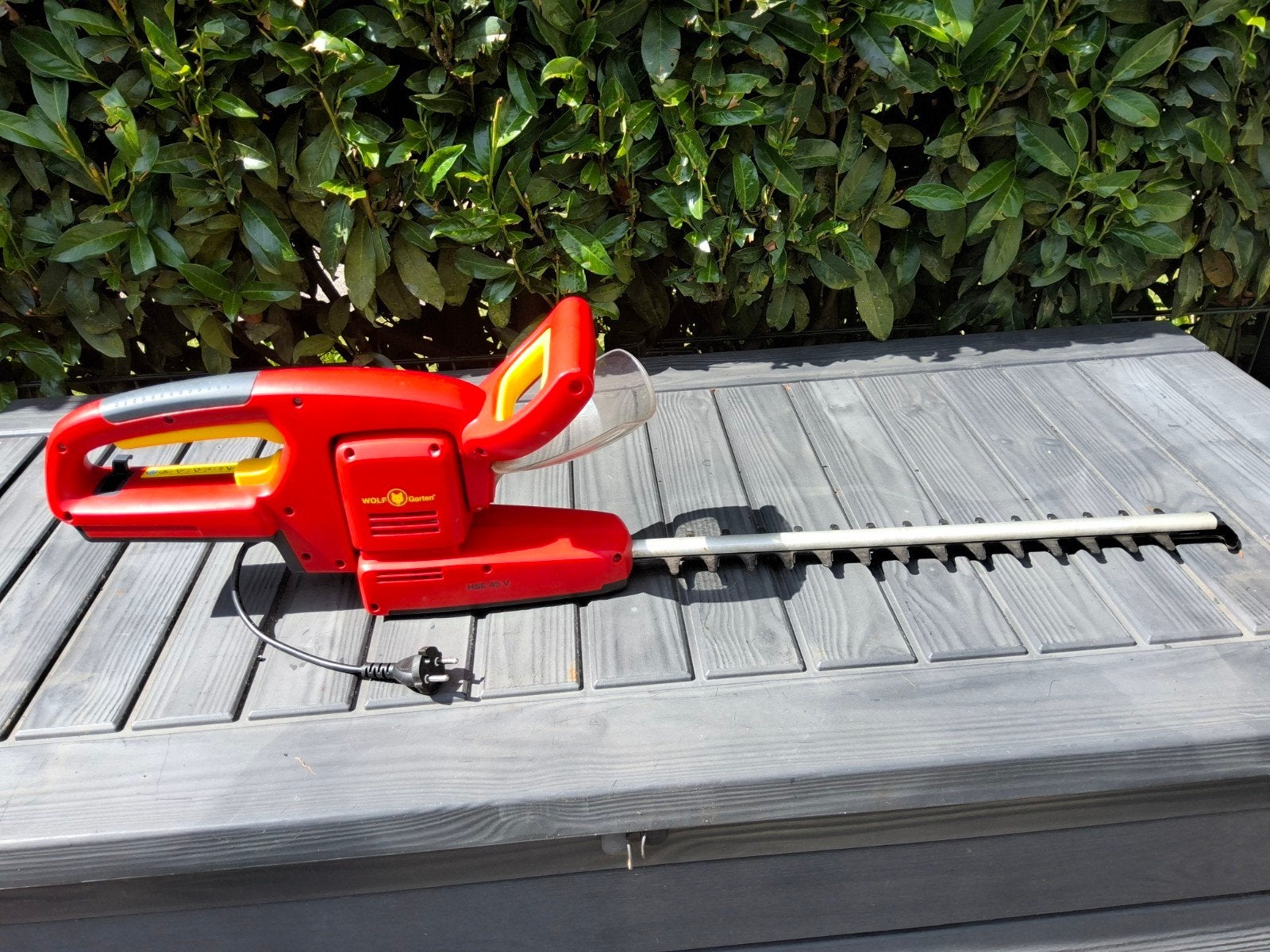 Wolf-Garten HSE 45 V elektrische heggenschaar, Ophalen of Verzenden