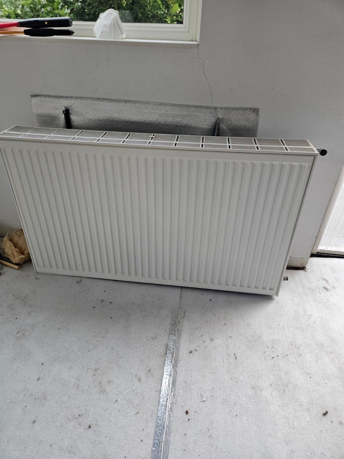 Gebruikte radiator, 120x70cm Type 33 capaciteit ca 3300Watt, Ophalen, 30 tot 80 cm, Gebruikt, Hoog rendement (Hr)