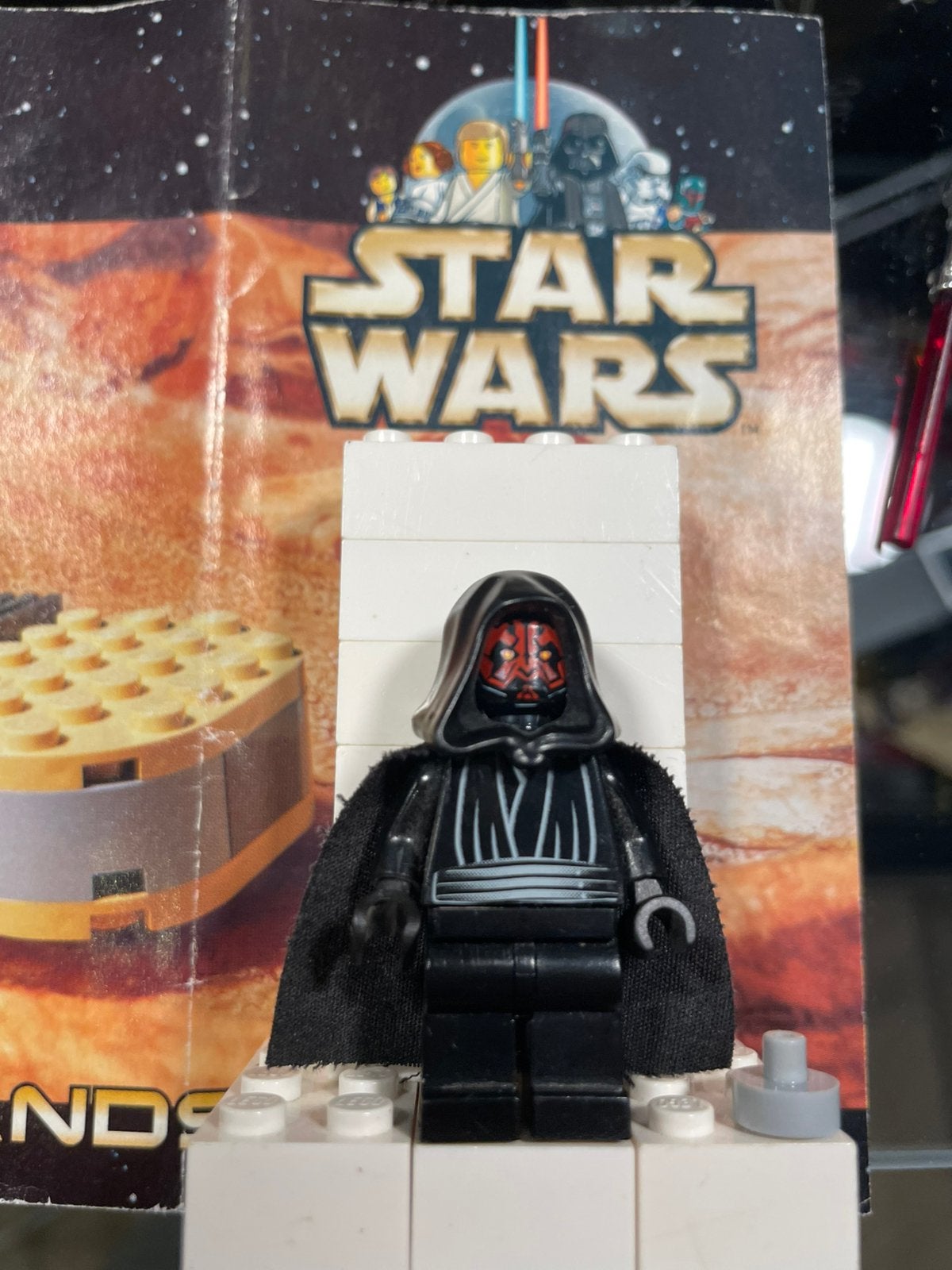 Lego sw0003 darth maul, Verzamelen, Star Wars, Ophalen of Verzenden, Zo goed als nieuw, Actiefiguurtje