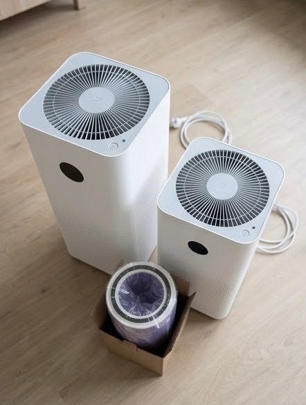 2x Xiaomi Air Purifier (Pro en 3C) Luchtreinigers + filter, Witgoed en Apparatuur, Luchtbehandelingsapparatuur, Ophalen, Zo goed als nieuw