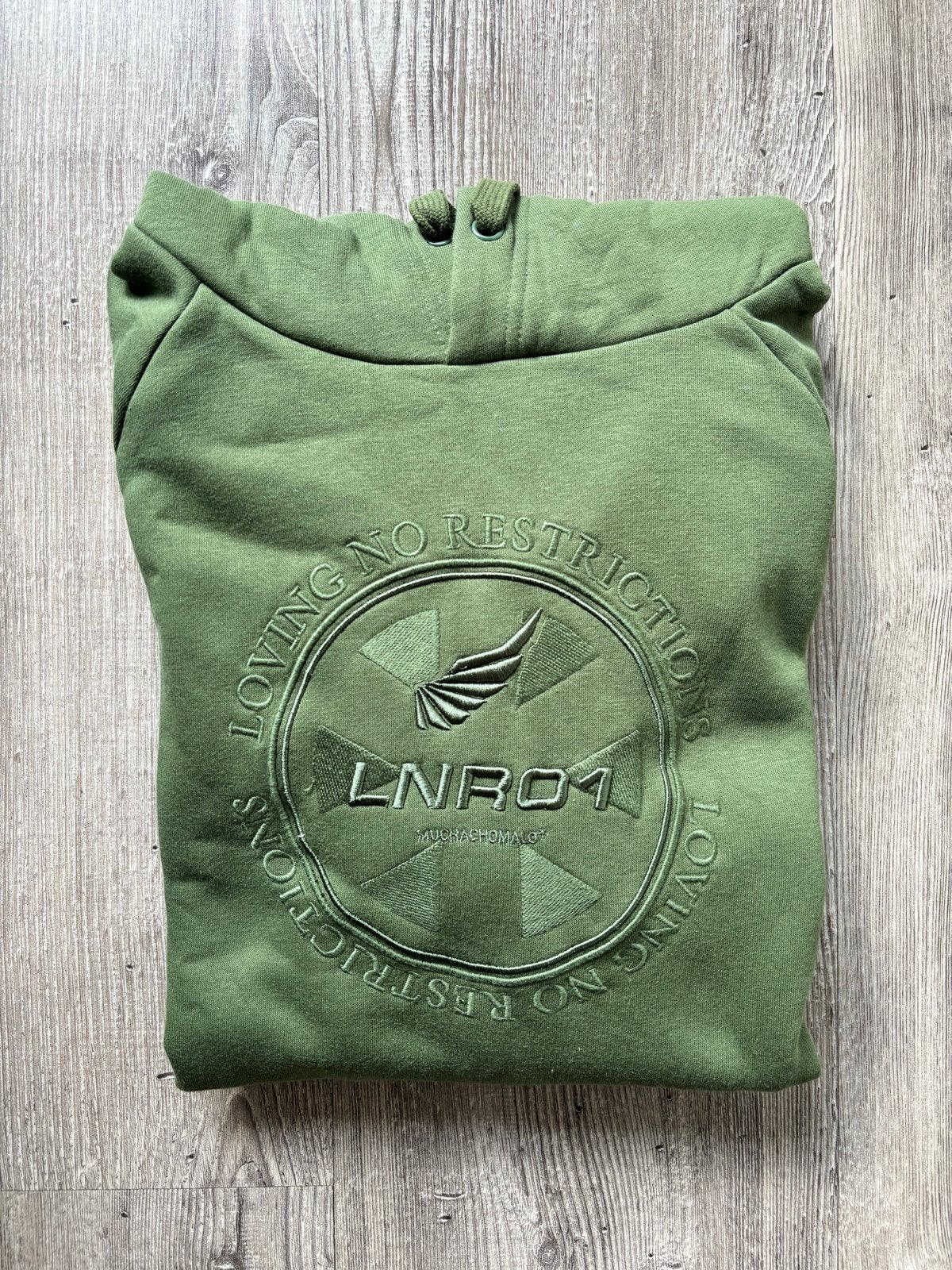 Muchachomalo Hoodie Groen Maat L, Ophalen of Verzenden, Zo goed als nieuw, Maat 48/50 (M), Groen