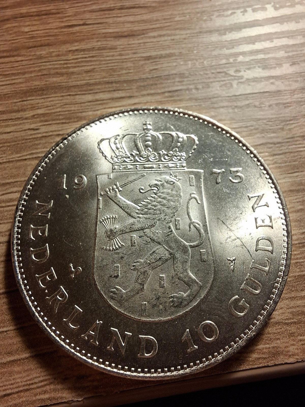 10 gulden 1973 | Juliana, Koningin Juliana, Zilver, Ophalen of Verzenden, Losse munt