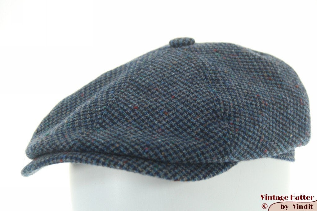 Panelenpet Stetson blauw wol katoen 55,5 = S tot XS nieuw, Kleding | Heren, Hoeden en Petten, Stetson, Nieuw, Ophalen of Verzenden