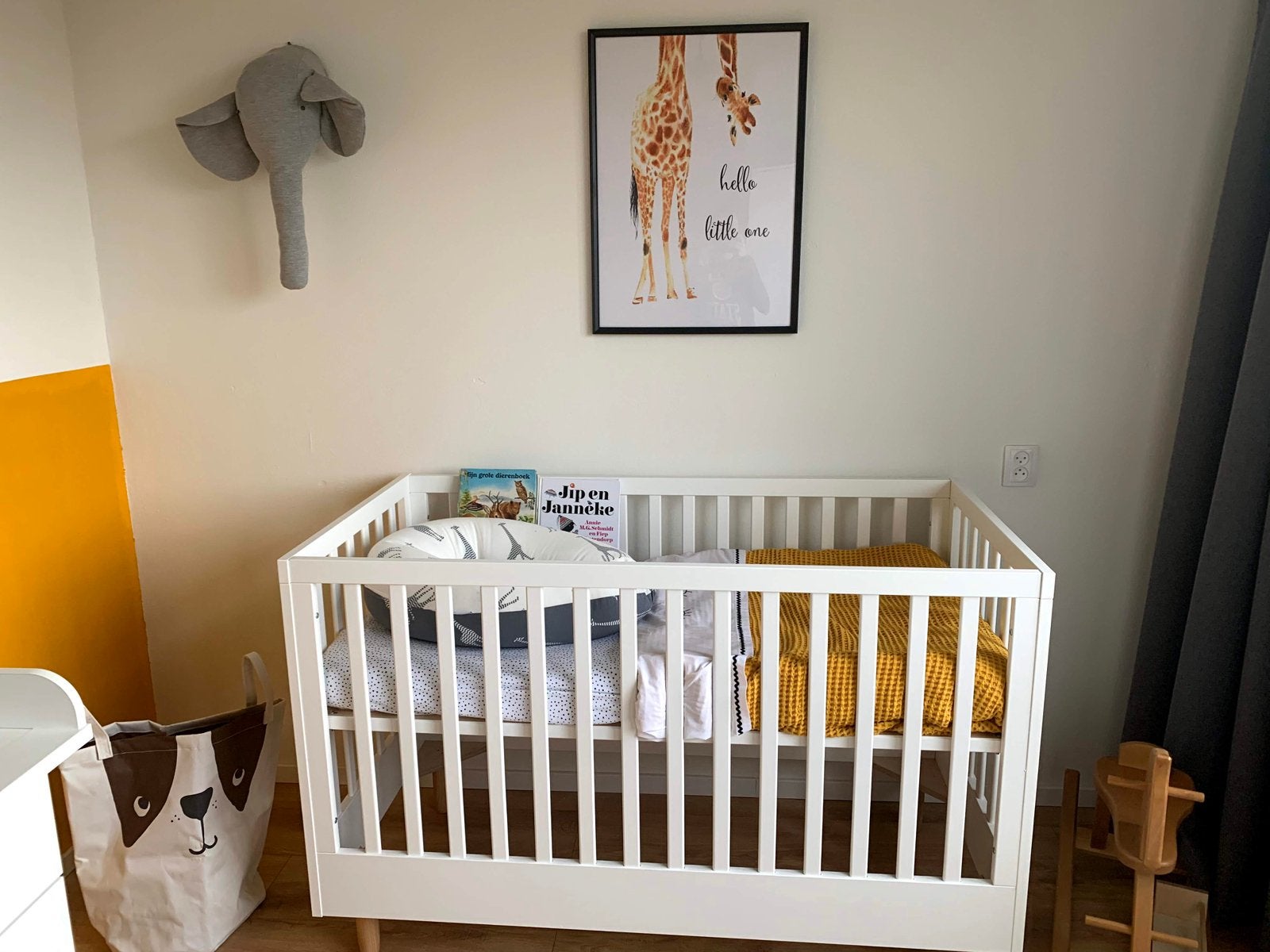 Ledikant 140x70 Petit Amelie Bocca, Ophalen, Zo goed als nieuw, Ledikant