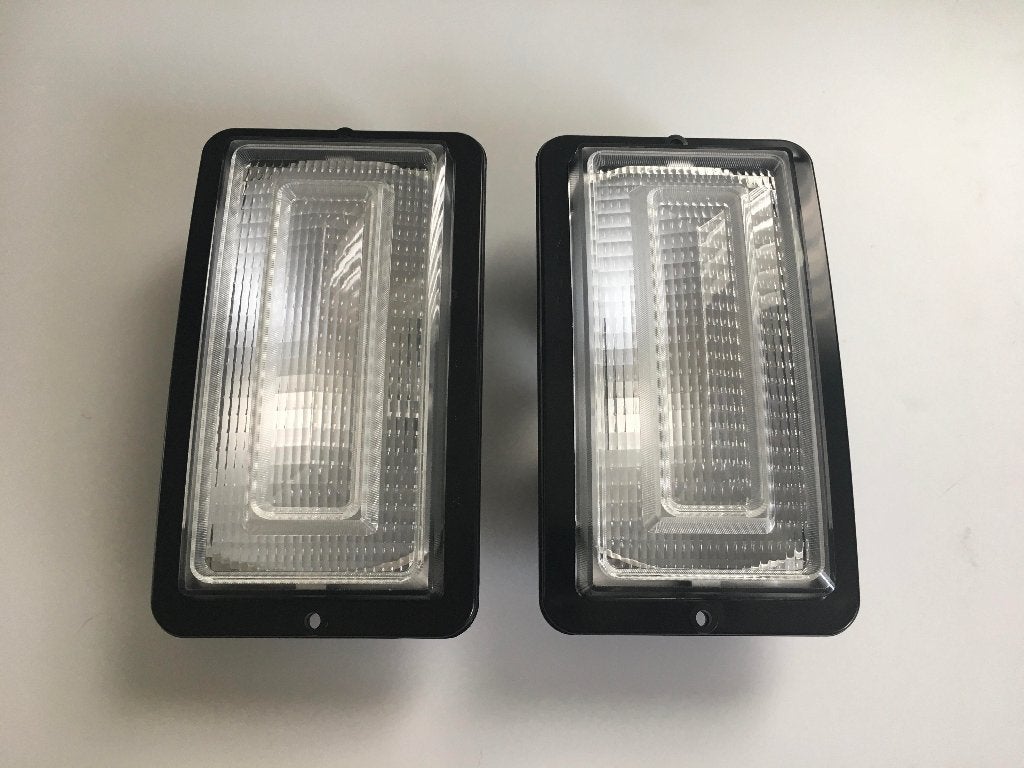 Te koop Knipperlicht kappen set 77 (wit) Dodge w200 d200, Ophalen of Verzenden