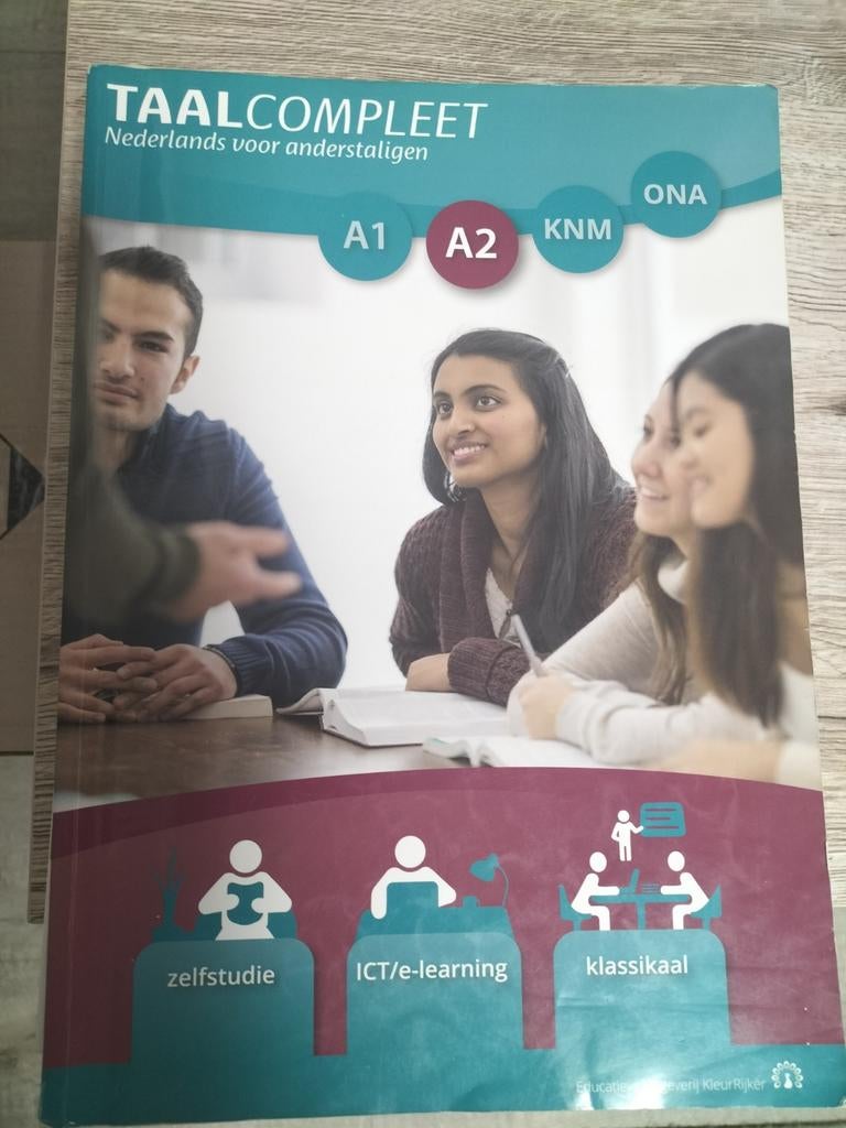 TaalCompleet Nederlands voor anderstaligen A2 boek, Boeken, Studieboeken en Cursussen, Gelezen, Ophalen of Verzenden, KleurRijk