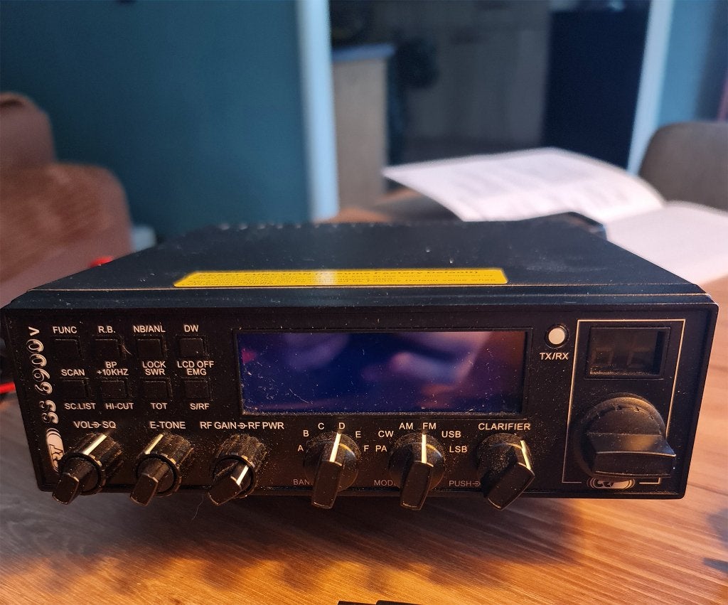CRT SS 6900 V BLUE 27 mc incl. antenne, Ophalen, Zo goed als nieuw