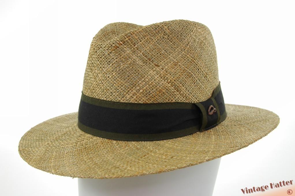 Panama strohoed Gottmann Strohut geel groen stro 56 Nieuw, Kleding | Heren, Hoeden en Petten, Göttmann - Strohut, Hoed, Nieuw