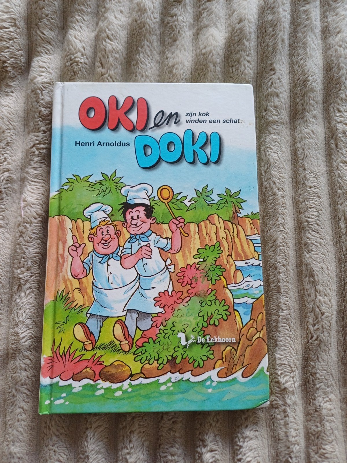 Oki en Doki zijn kok vinden een schat, Ophalen of Verzenden, Zo goed als nieuw, Fictie algemeen