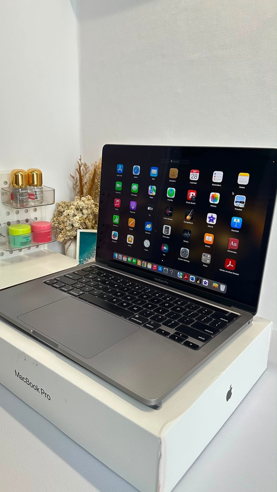 WTS MACBOOK PRO M2 13” 2022 8GB/512GB, Computers en Software, Apple Macbooks, MacBook Pro, Sndjdn, Qwerty, 8 GB