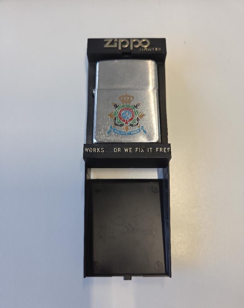 Zippo Nederlandse Korps Mariniers, Verzamelen, Overige typen, Ophalen of Verzenden, X, Marine