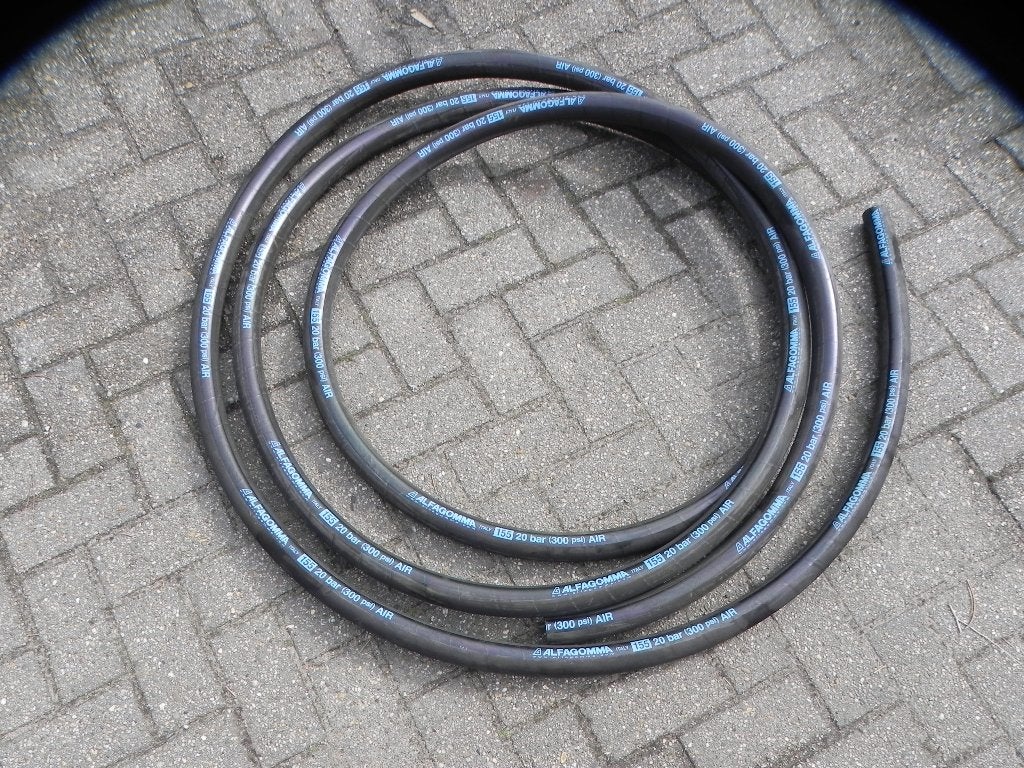 Perslucht slang 20 bar, Ophalen, 10 bar of meer, Nieuw, 200 tot 400 liter/min