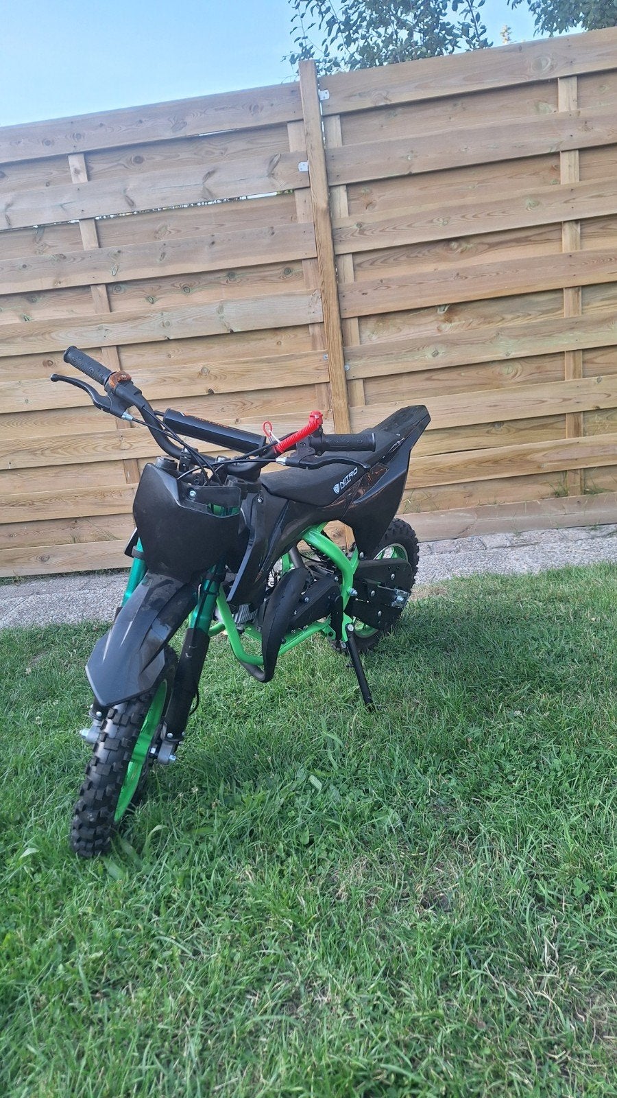 49cc Mini Crosser - Groen, Ophalen, Nitro, 49 cc, Zo goed als nieuw