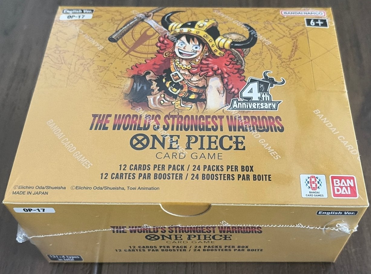 One Piece OP-17 Booster Box, Ophalen of Verzenden, Nieuw, Boosterbox