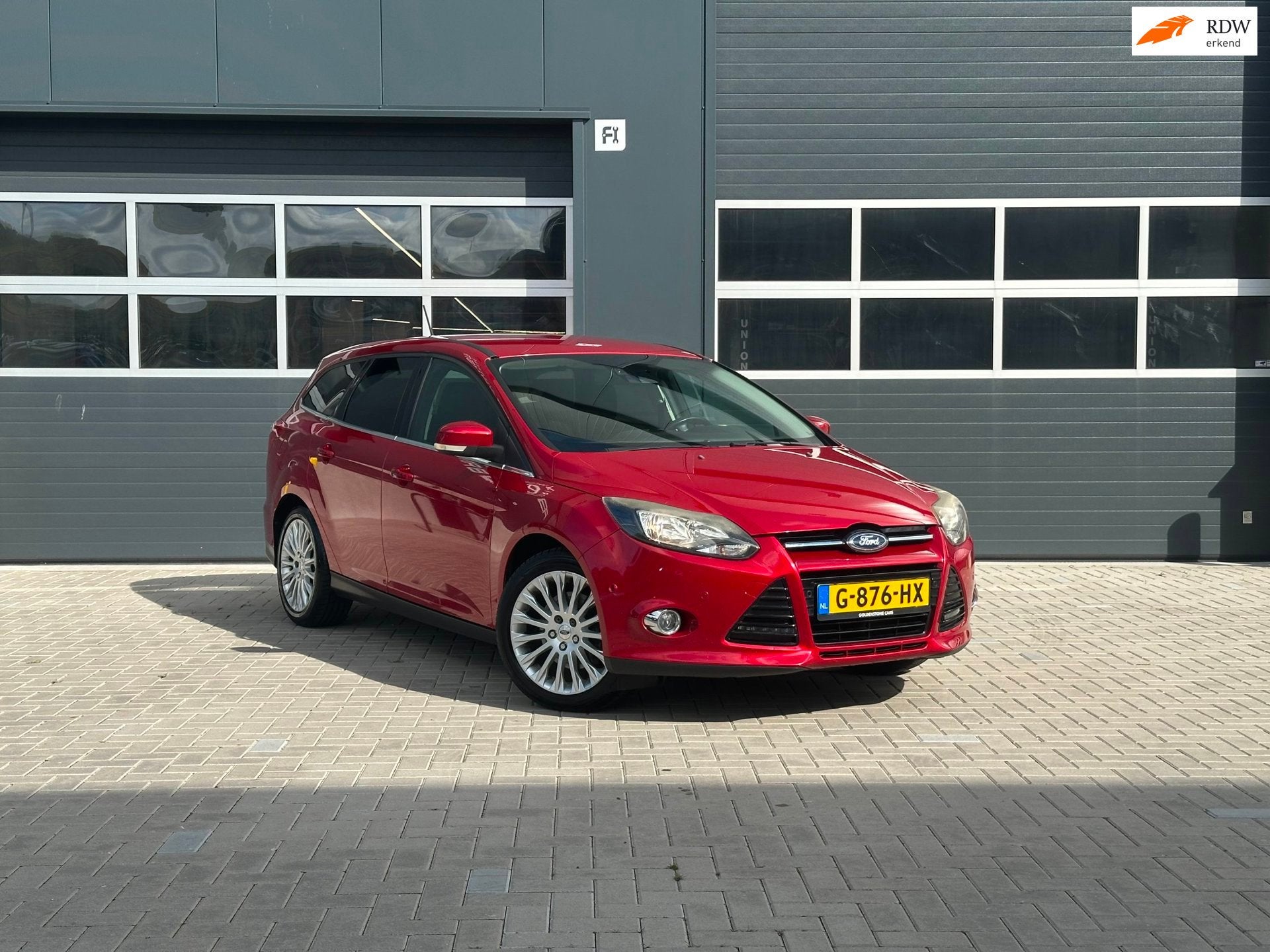 Ford Focus Wagon 1.6 EcoBoost TITANIUM|NAVIGATIE|CLIMA AIRCO, Auto's, Gebruikt, Zwart, 4 cilinders, 150 pk