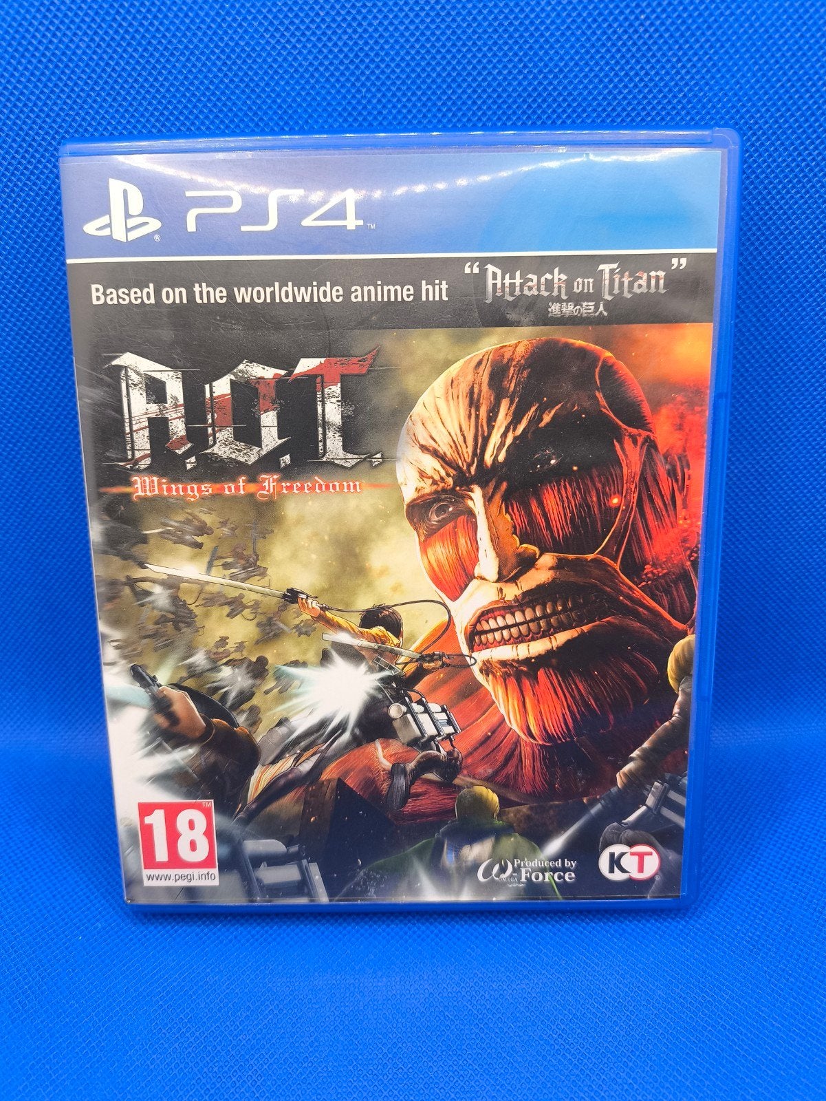A.O.T. wings of freedom Playstation 4 game, 1 speler, Ophalen of Verzenden, Zo goed als nieuw, Vanaf 18 jaar