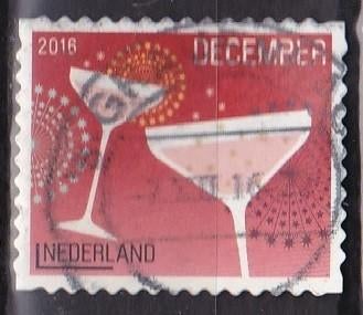 Nederland NVPH 3481 gestempeld 2016 (1) 's-Gravenhage, Verzenden, Na 1940, Gestempeld