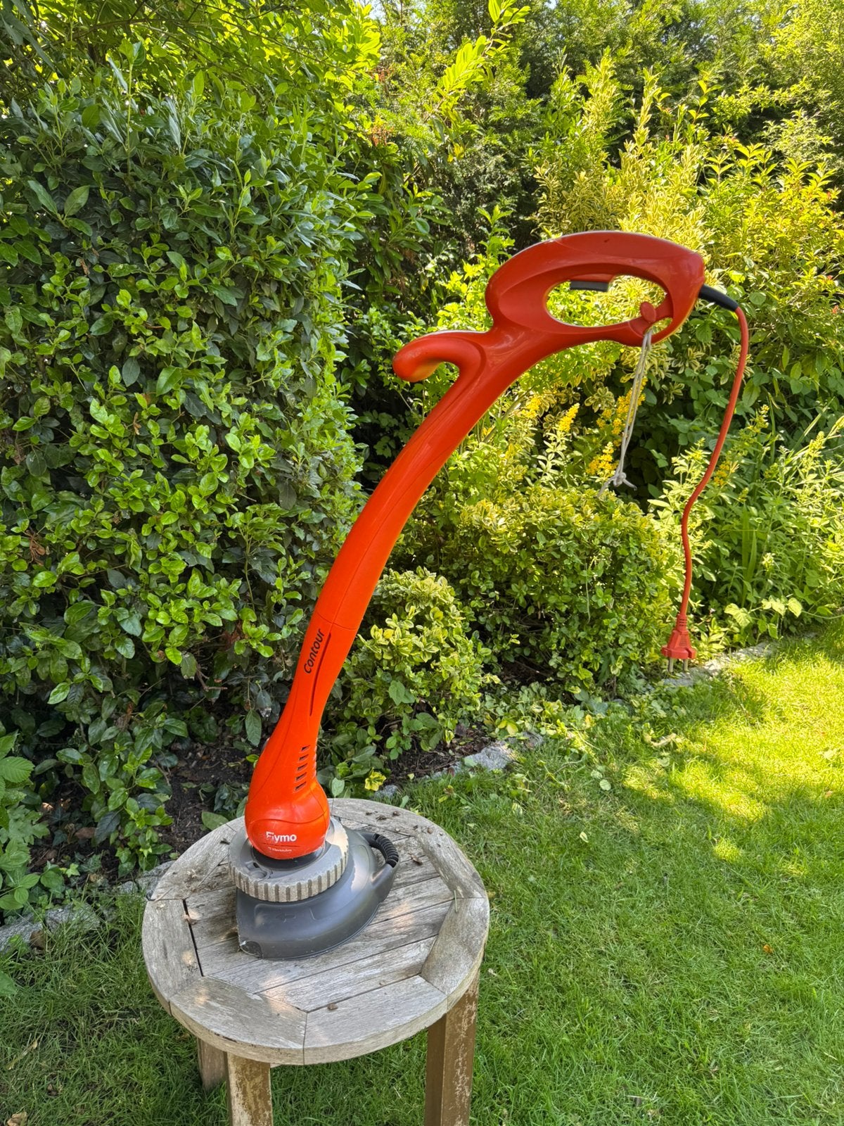 Flymo contour grastrimmer, Ophalen, Gebruikt, 10 tot 30 cm, Elektrisch