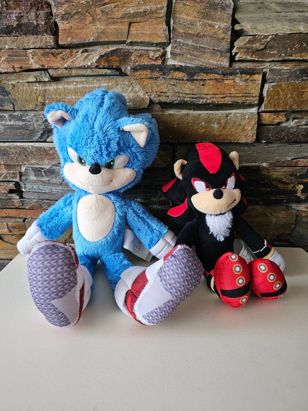 Sonic en Shadow knuffels in goede staat, Kinderen en Baby's, Ophalen, Overige merken, Overige karakters, Overige typen
