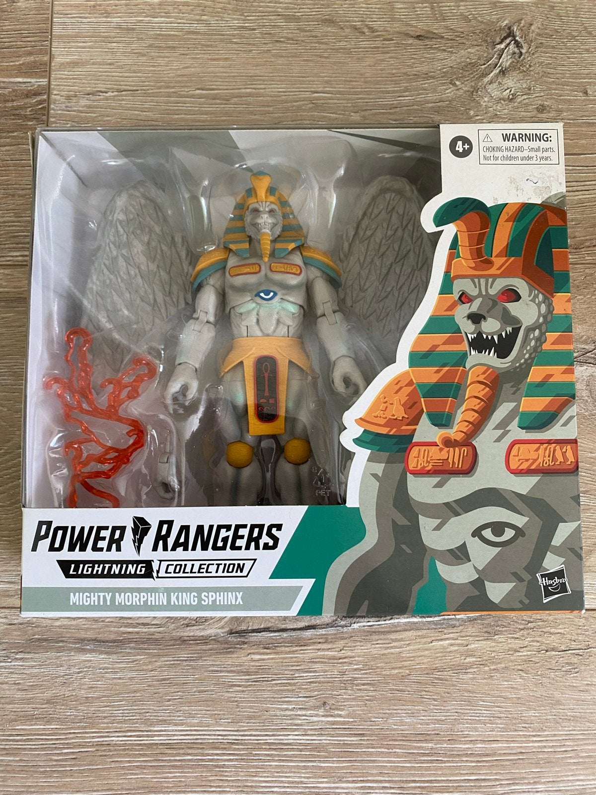 Power Rangers Lightning Collection Mighty Morphin King Sphin, Ophalen of Verzenden, Nieuw