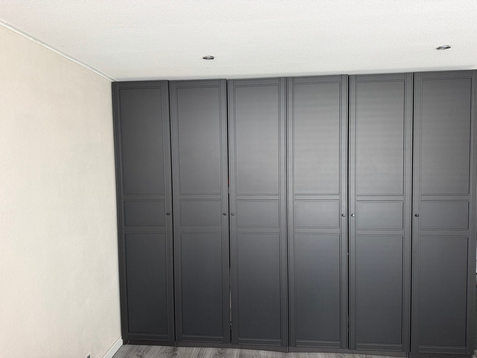 Ikea PAX kledingkast met deuren en hangruimte, Ophalen, 200 cm of meer, Pax, Zo goed als nieuw