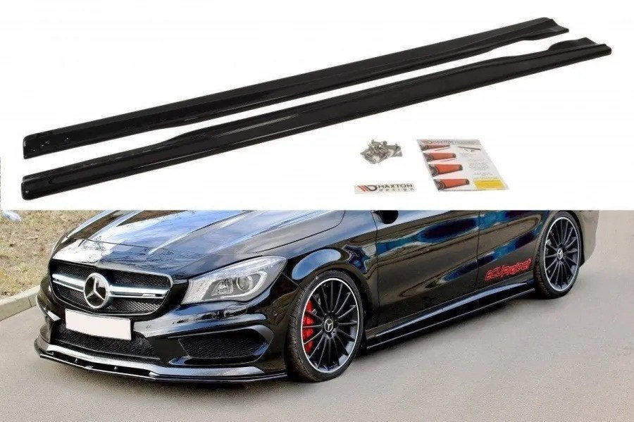 Side skirts mercedes cla 45 amg c117 a45 amg w176 preface, Ophalen of Verzenden
