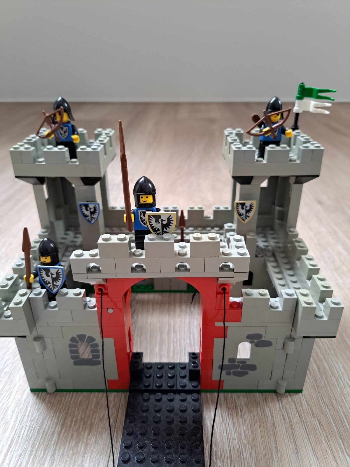 LEGO, ORIGINELE, partij, Kasteel met Ridders, Ophalen, Gebruikt
