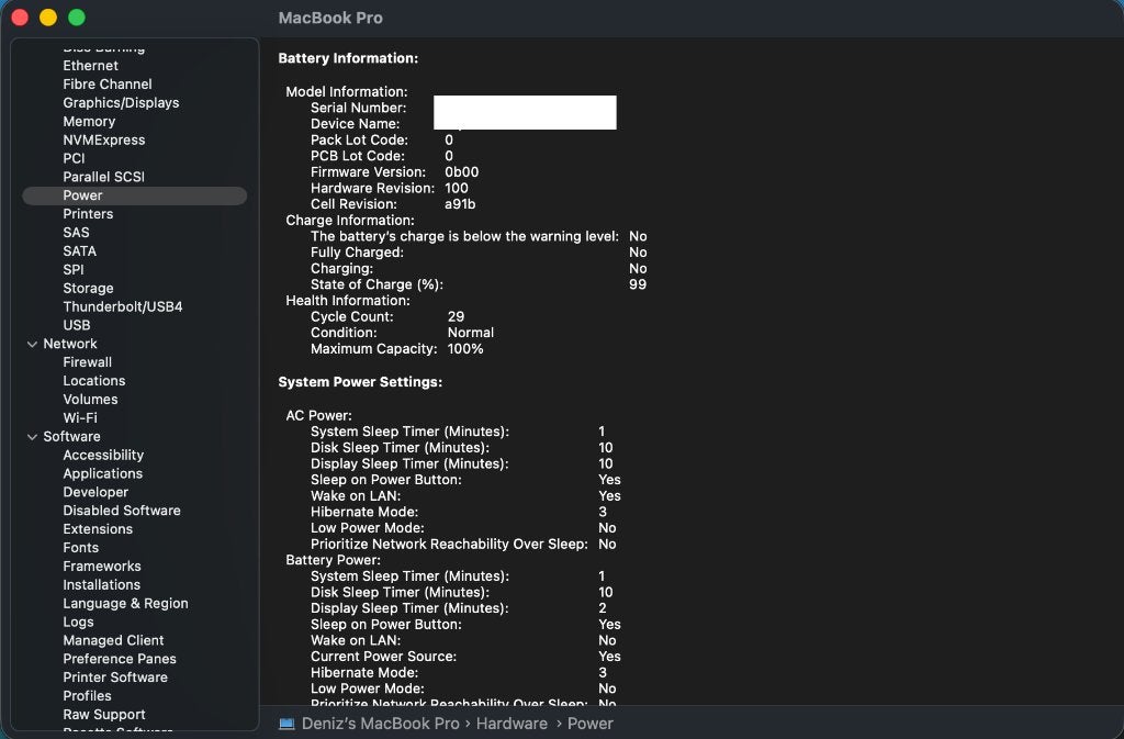 Foto 4 van MacBook Pro 16" M3 Pro 36GB 512GB - 100% Battery - 29 Cycles