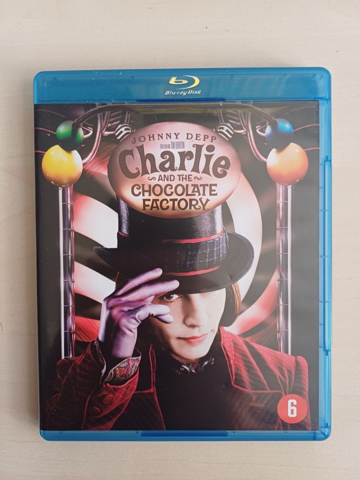 Charlie and the Chocolate Factory Blu-ray, Ophalen of Verzenden, Nieuw in verpakking, Tekenfilms en Animatie