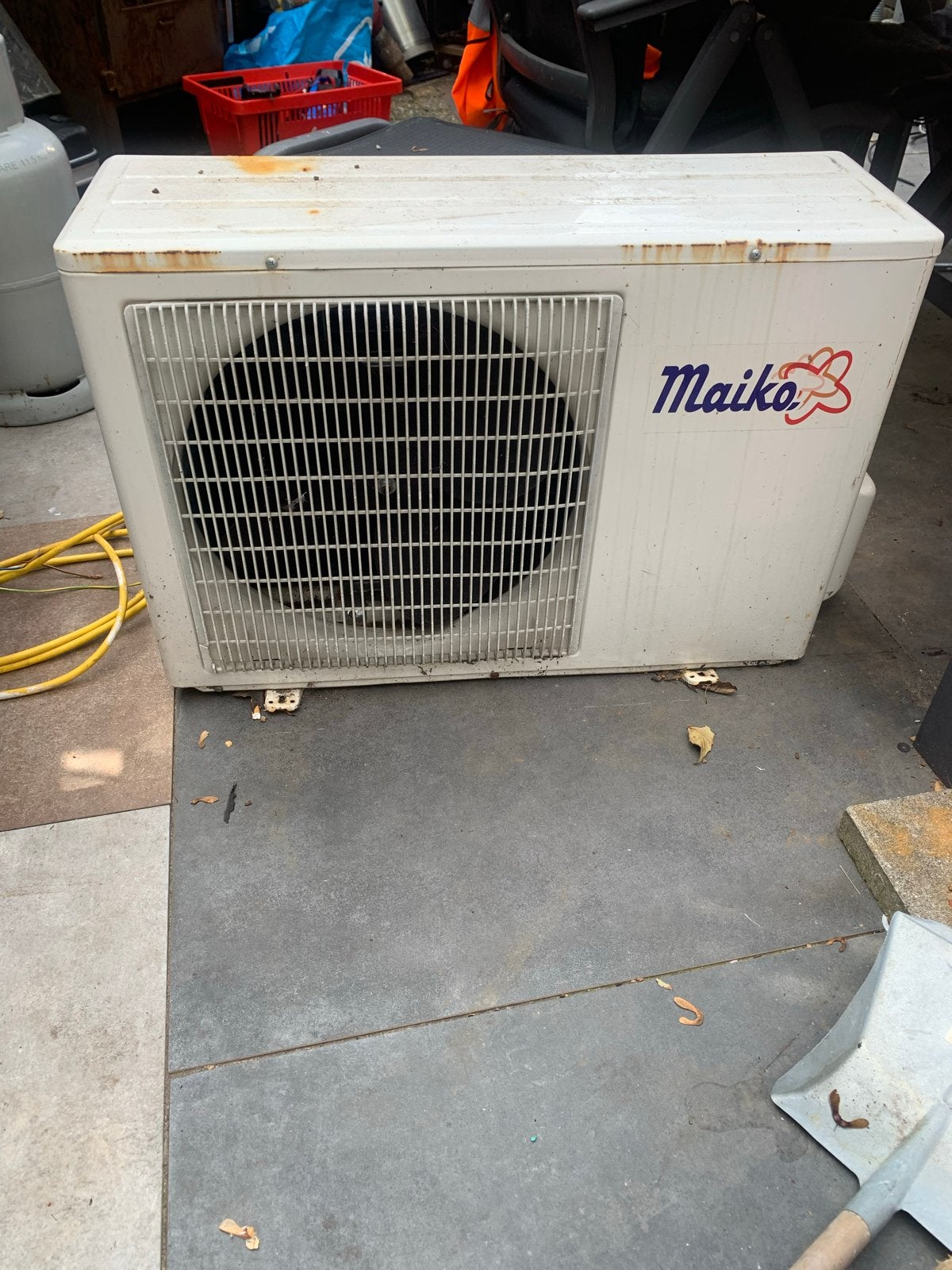 Maiko Airco Buitenunit - Gebruikt, Ophalen, Minder dan 60 m³, 3 snelheden of meer, Wandairco