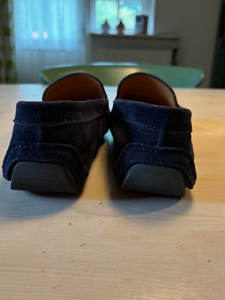 Schoenen, Loafers, Blauw, Van Lier, Ophalen of Verzenden