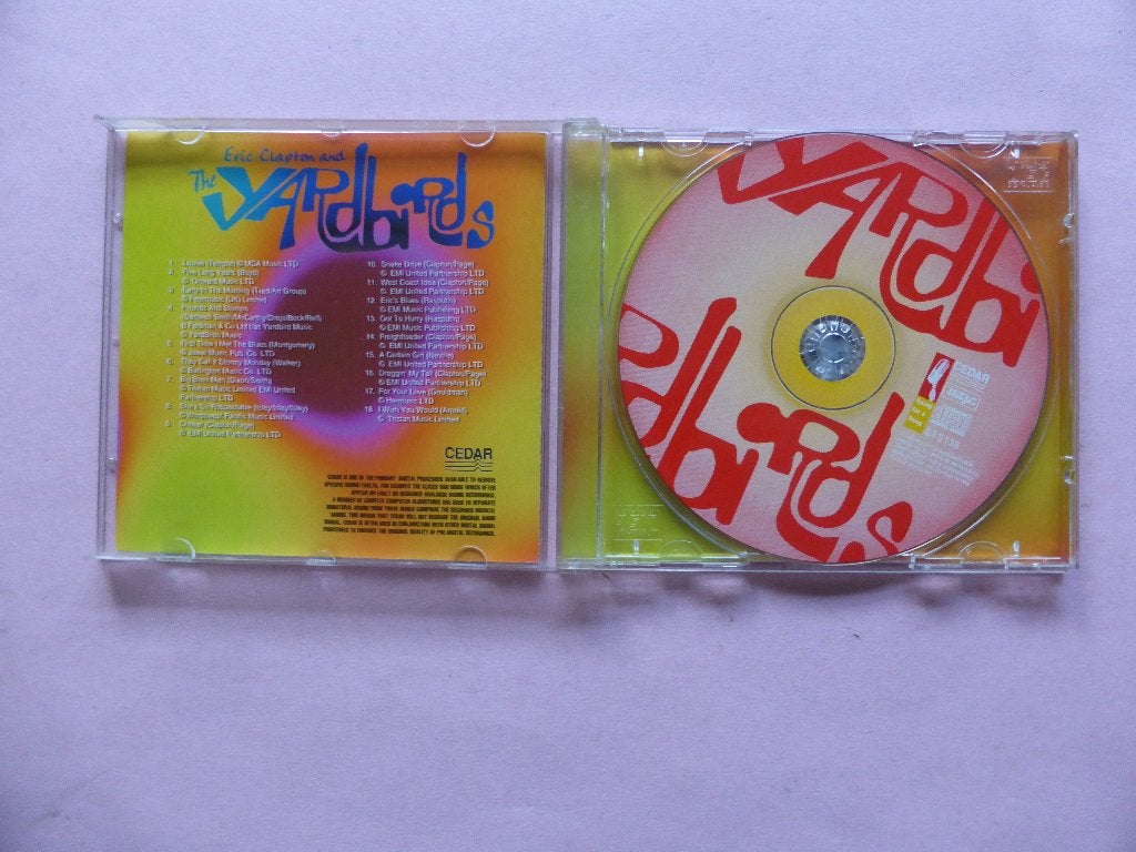 Eric Clapton and The Yardbirds + 3 blues CD's, Cd's en Dvd's, Ophalen of Verzenden, Blues