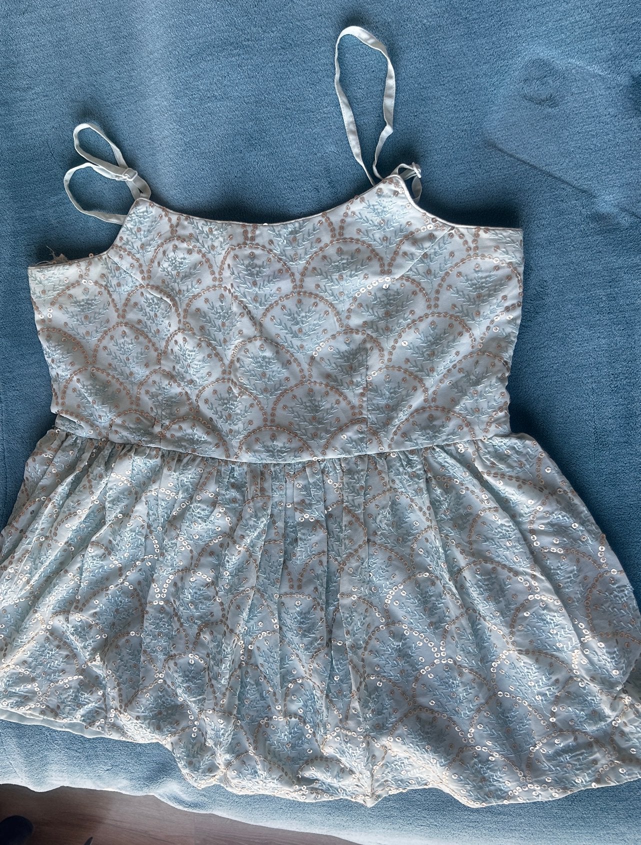 Indowestern ethnic outfit - size - M, Kleding | Dames, Jurken, Ophalen of Verzenden, Zo goed als nieuw, Maat 38/40 (M), Groen