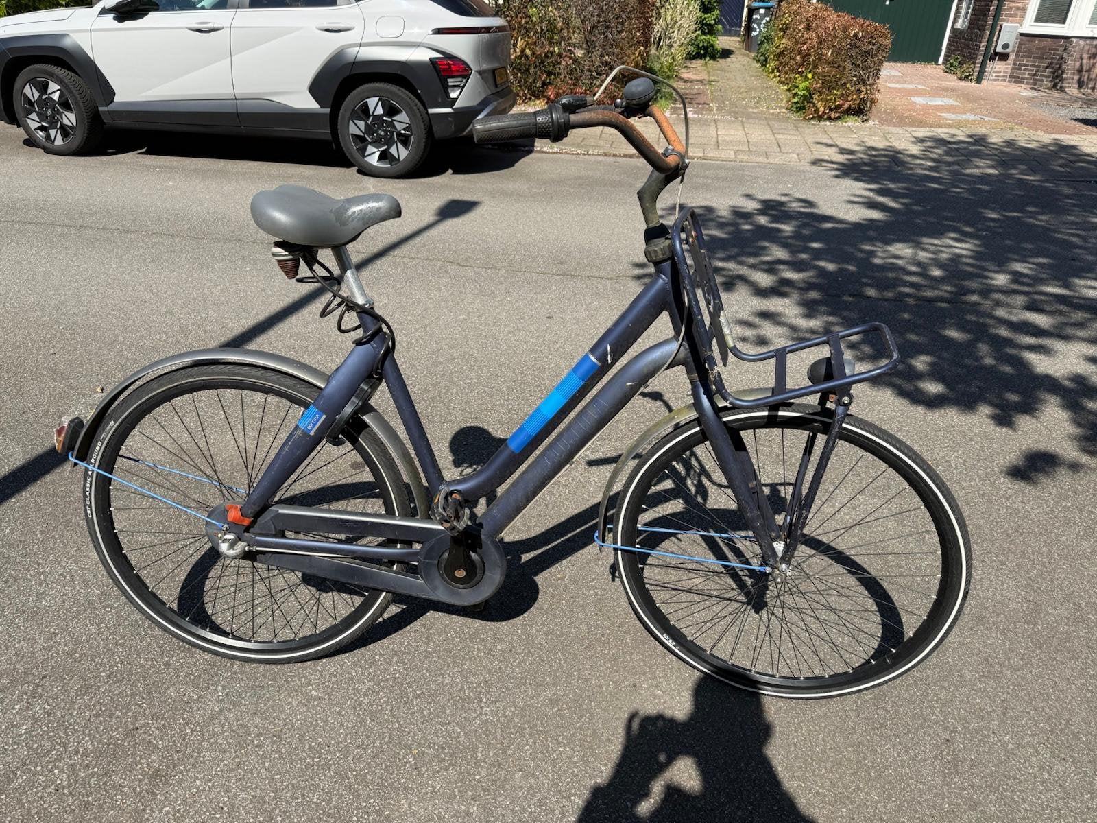 Cortina crush damensfiets 57 inch, Terugtraprem, Gebruikt, Versnellingen, 56 cm of meer