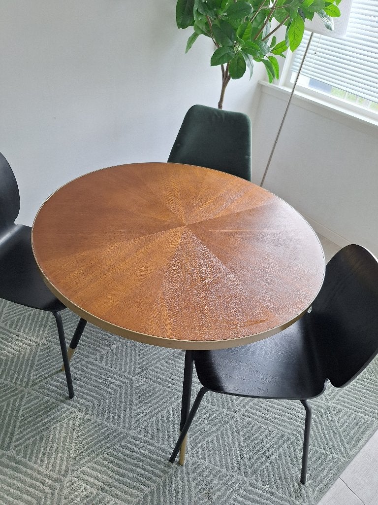 Tafel rond - model Denise Loods 5, Ophalen, Gebruikt, 50 tot 100 cm, Rond
