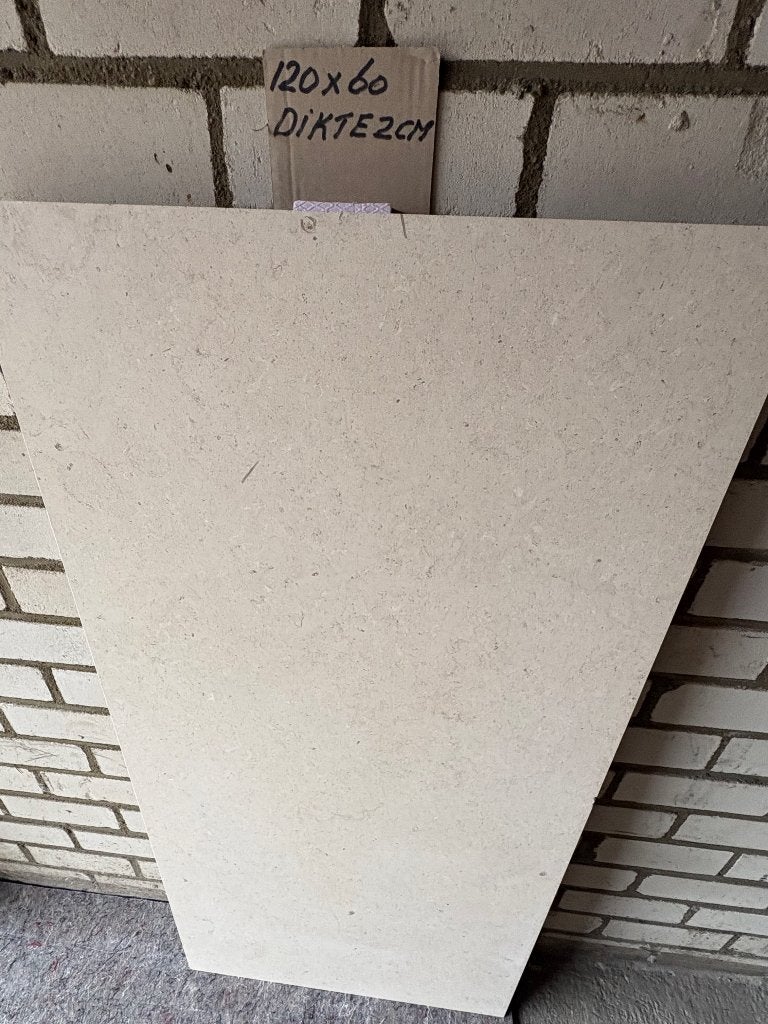 Buitenkeukenblad marmer gepolijst voor in/op buitenkeuken., Ophalen, Nieuw