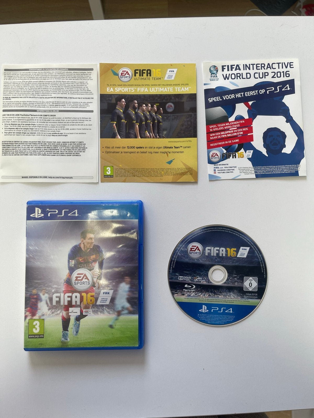 FIFA 16 PS4 in goeie staat, Gebruikt, Eén computer, Ophalen of Verzenden, Sport