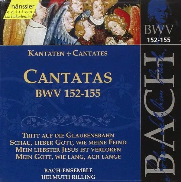 Bach Cantatas BWV152-155 BachEnsemble Rilling Hanssler nieuw, Ophalen of Verzenden, Classicisme, Nieuw in verpakking, Kamermuziek
