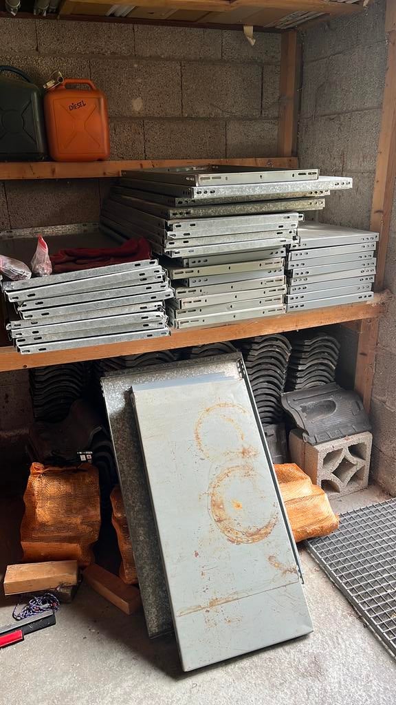 Stelling platen, Ophalen of Verzenden, Zo goed als nieuw