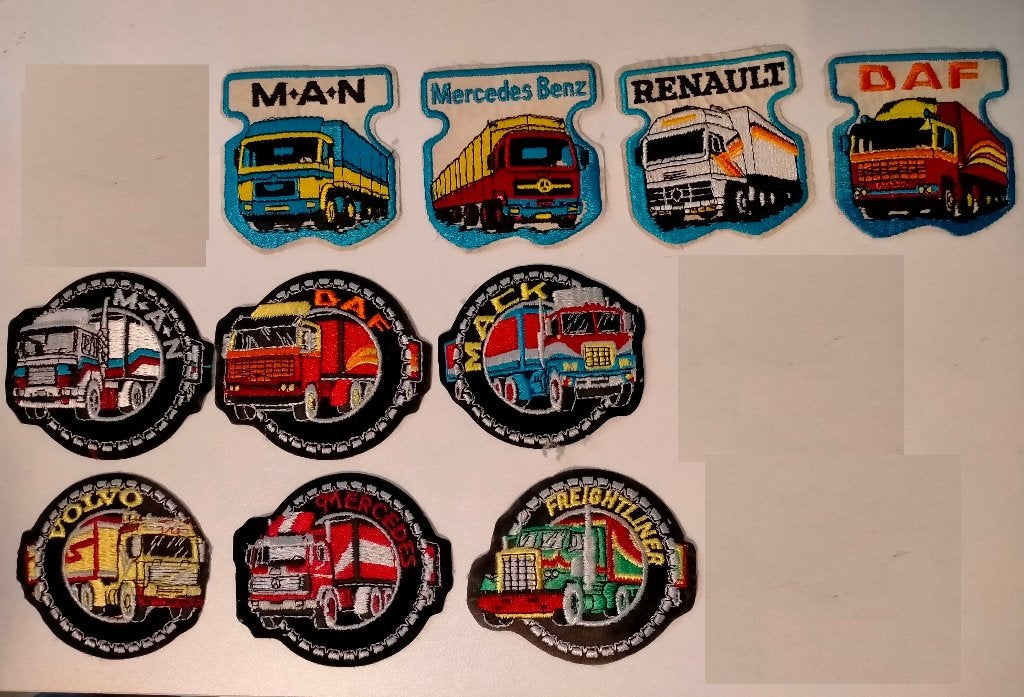 MAN Volvo Freightliner Scania DAF vrachtwagen patch embleem, Ophalen of Verzenden, Gebruikt, Auto's