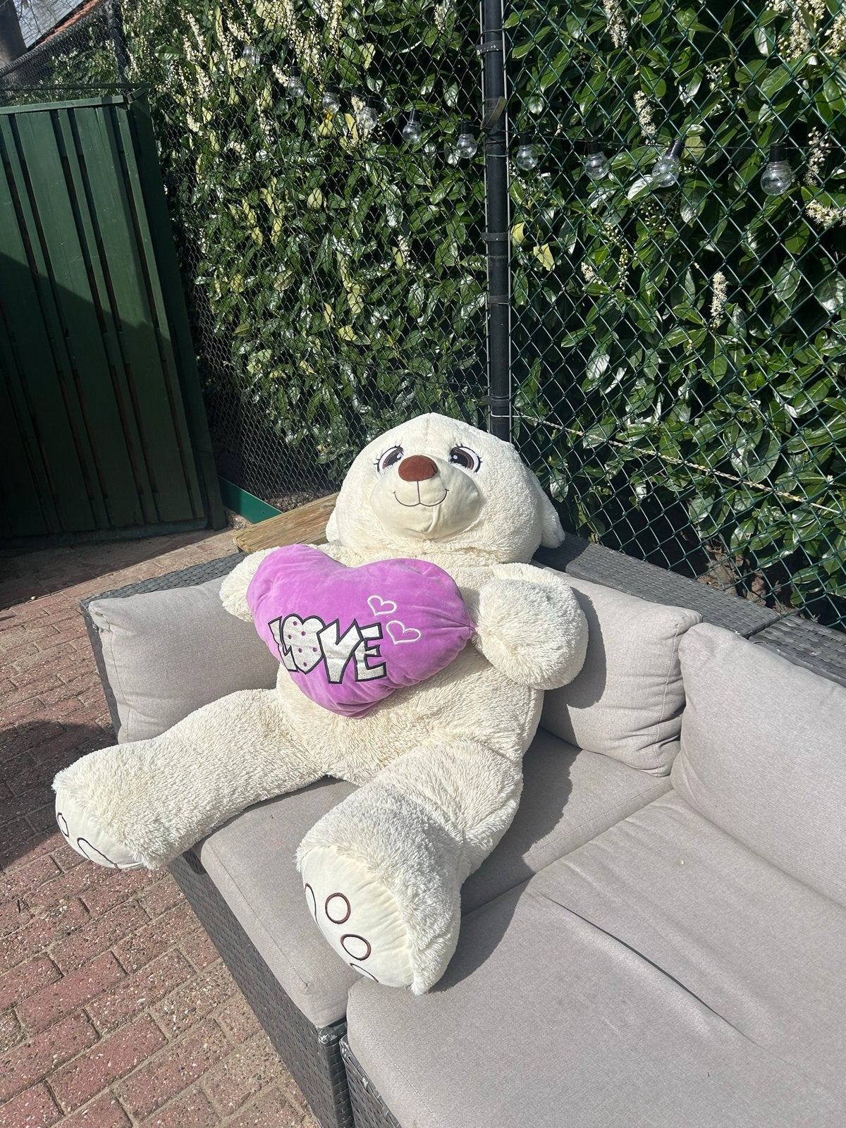 Grote beer love, Ophalen, Beer, Zo goed als nieuw, Met kleding of accessoire