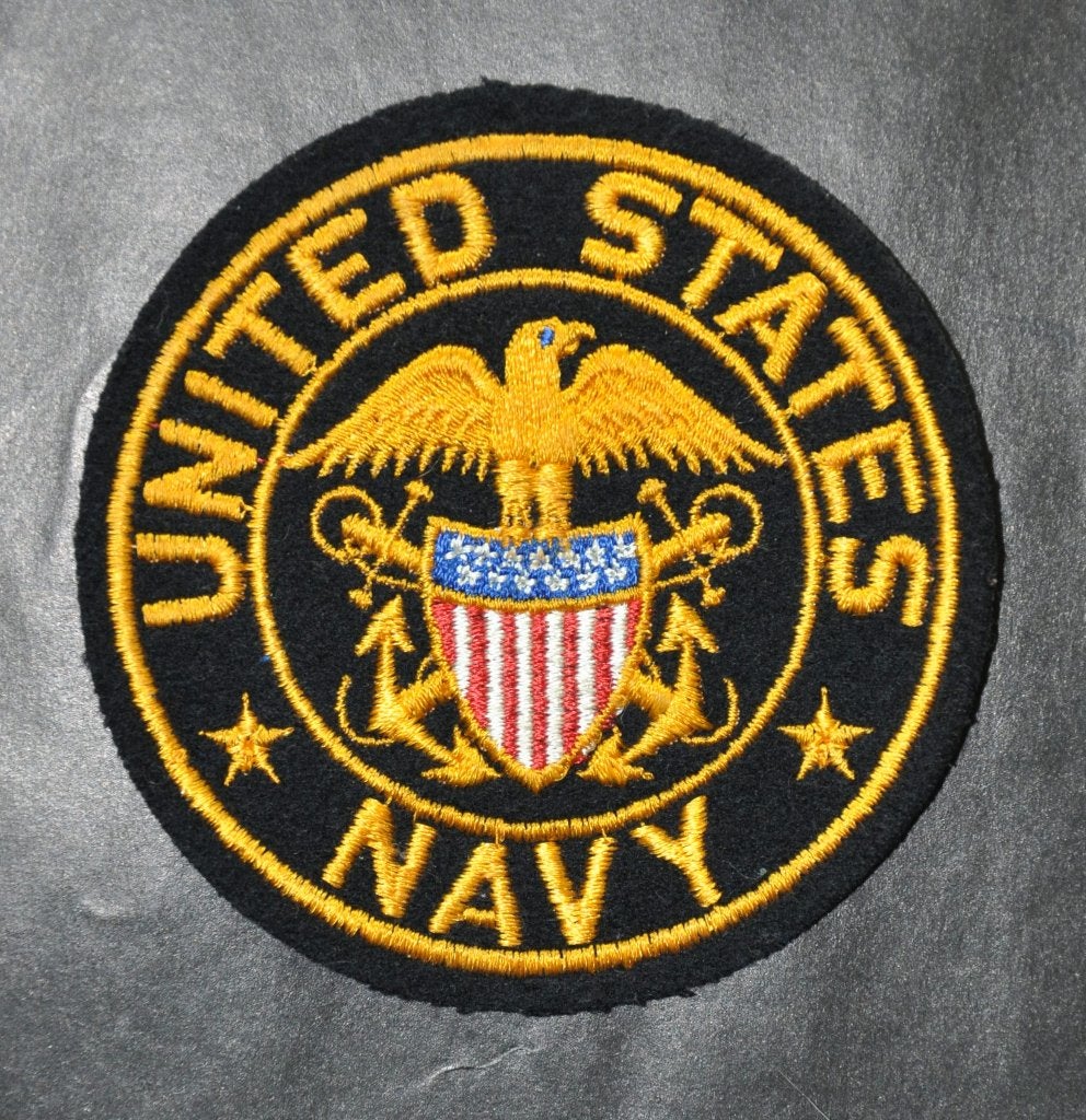 Embleem US Navy , patch United States Navy, Ophalen of Verzenden, Marine, Amerika, Embleem of Badge