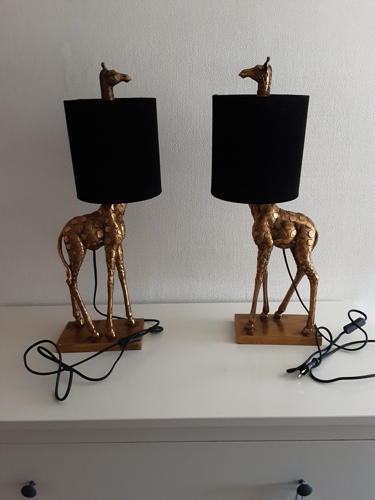 grote giraffen lampen per stuk 25 euro, Ophalen of Verzenden