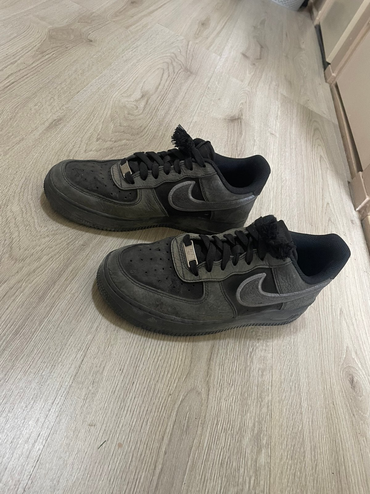 Nike air force bijna zgan maat 40, Kleding | Heren, Ophalen, Zo goed als nieuw, Wit