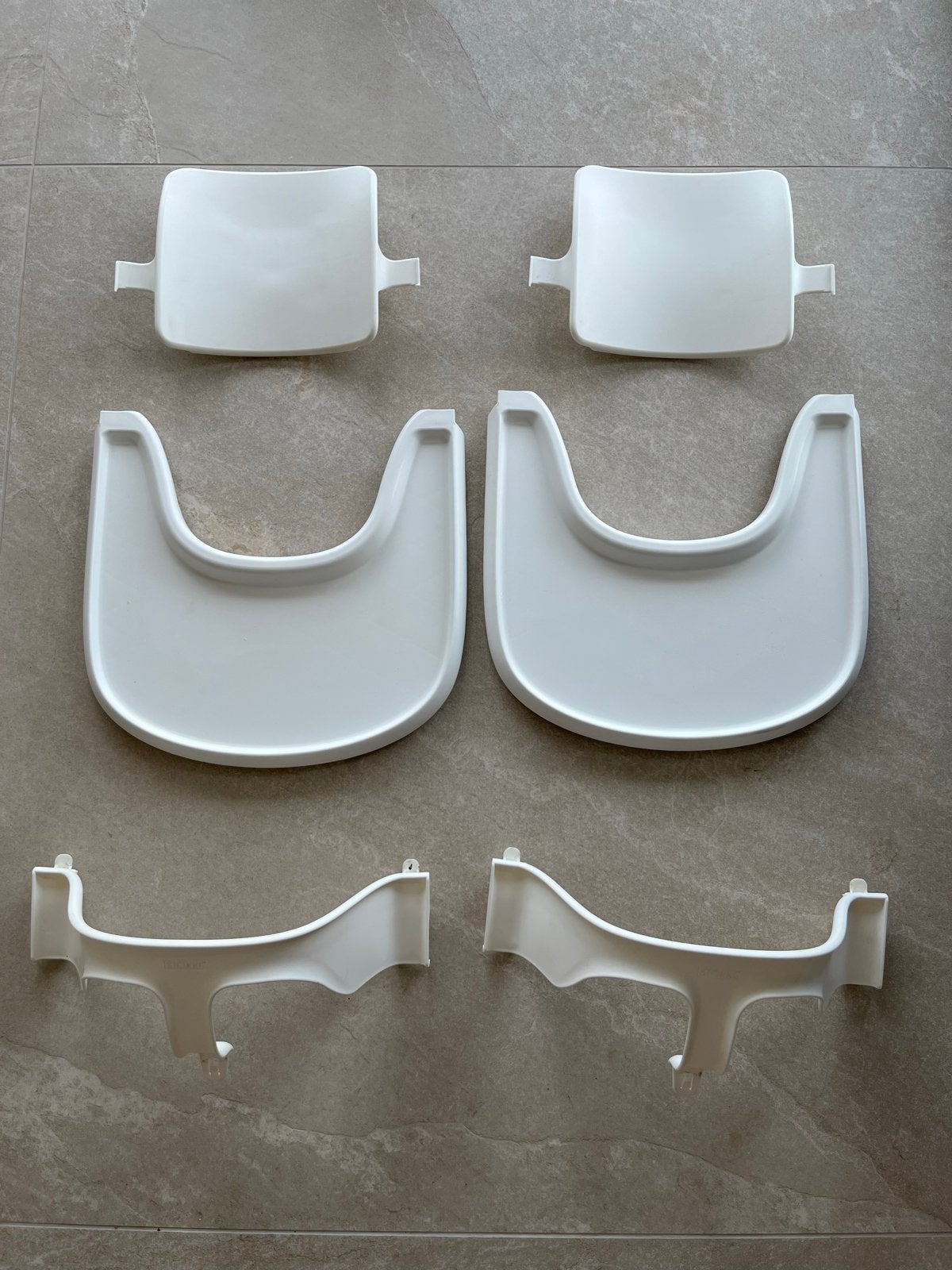 Stokke tripp trapp kinderset + tafelblad, Ophalen, Gebruikt, Meegroeistoel, Afneembaar eetblad