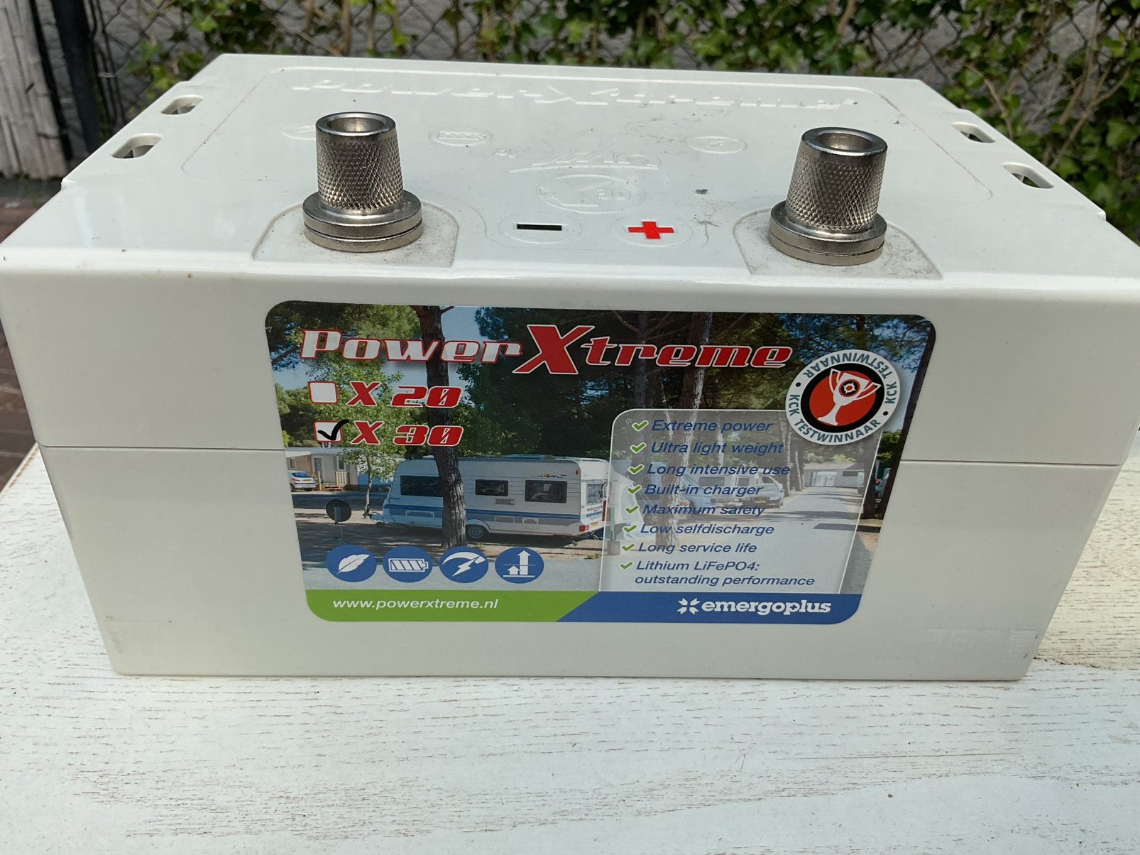 Caravanaccu Powerextreme 30, Ophalen, Gebruikt