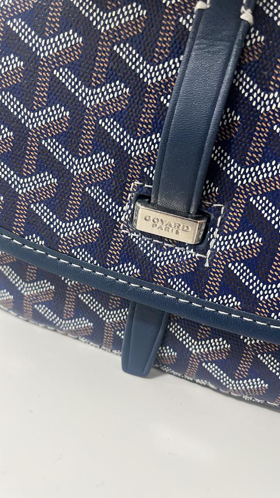 Goyard Belvédère tas - Donkerblauw, Ophalen of Verzenden, Nieuw, Blauw, Schoudertas