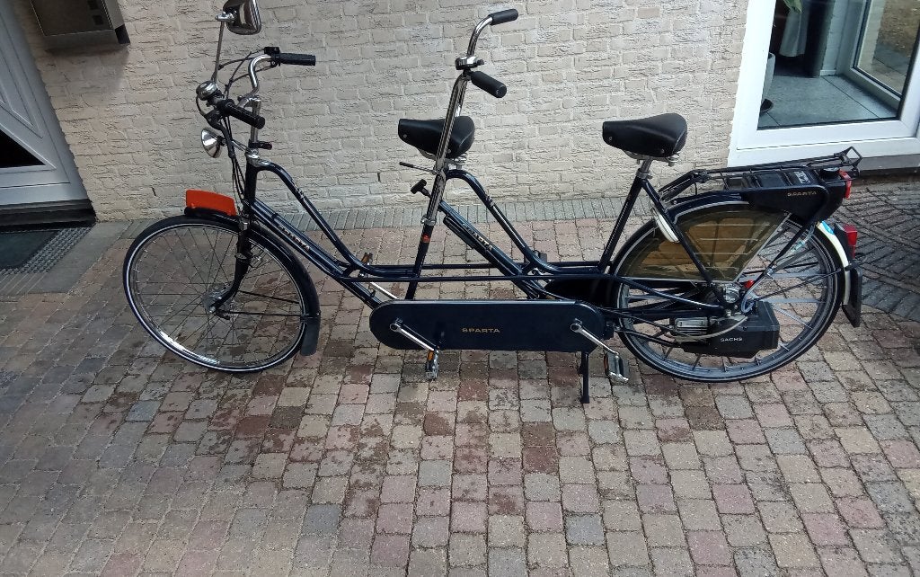 Sparta met tandem, Ophalen, Gebruikt, 53 tot 57 cm, Minder dan 10 versnellingen