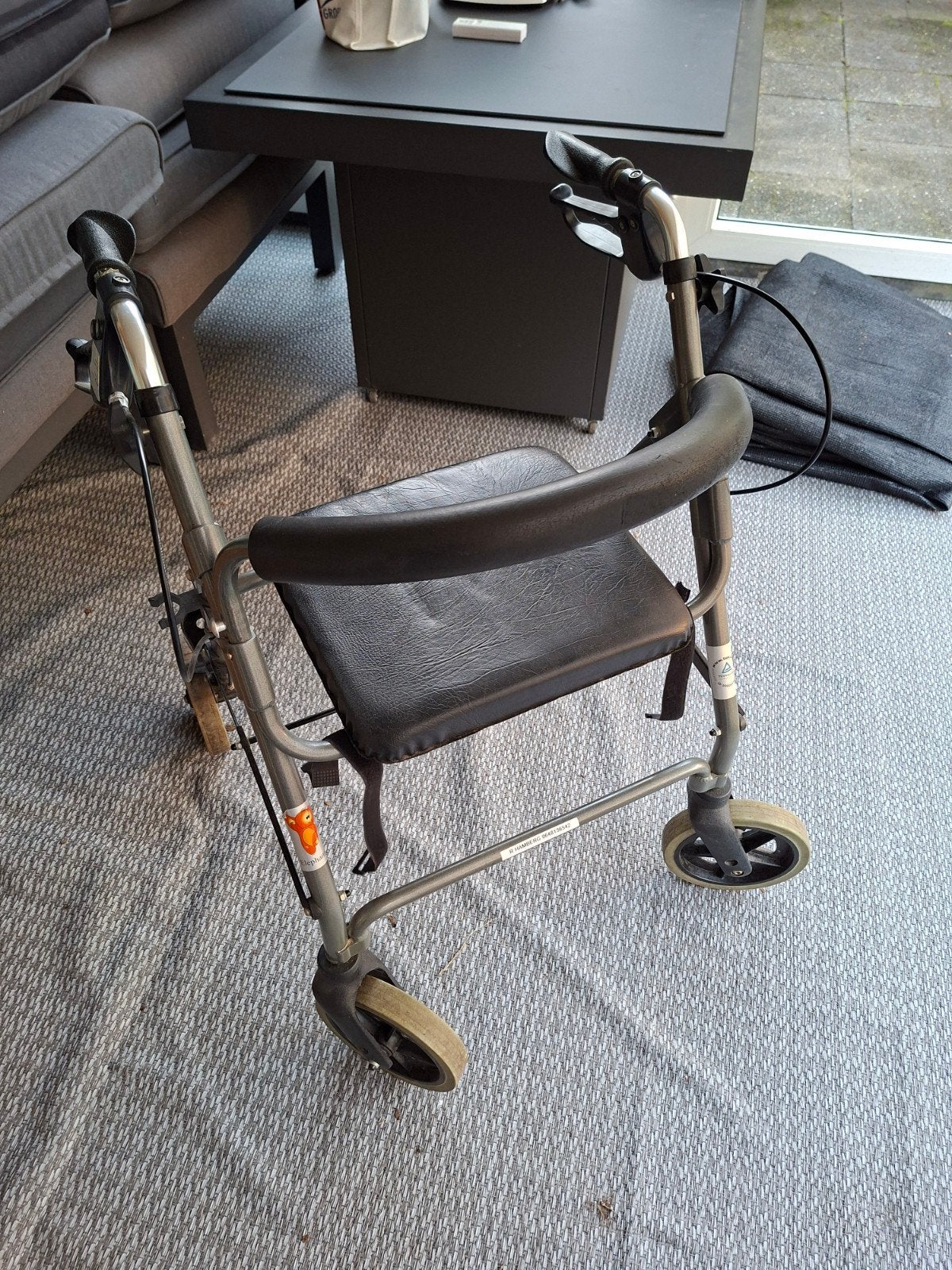 Rollator, Ophalen, Gebruikt